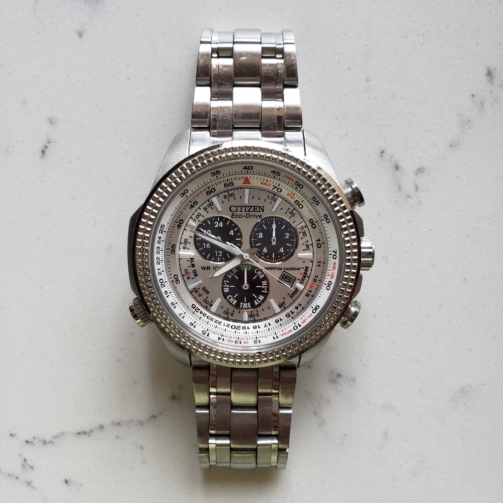 Citizen Eco-Drive Men's Perpetual Calendar Chrono